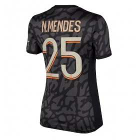 Paris Saint-Germain Nuno Mendes #25 3rd Trikot 2023-24 Kurzarm